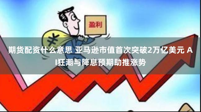 期货配资什么意思 亚马逊市值首次突破2万亿美元 AI狂潮与降息预期助推涨势