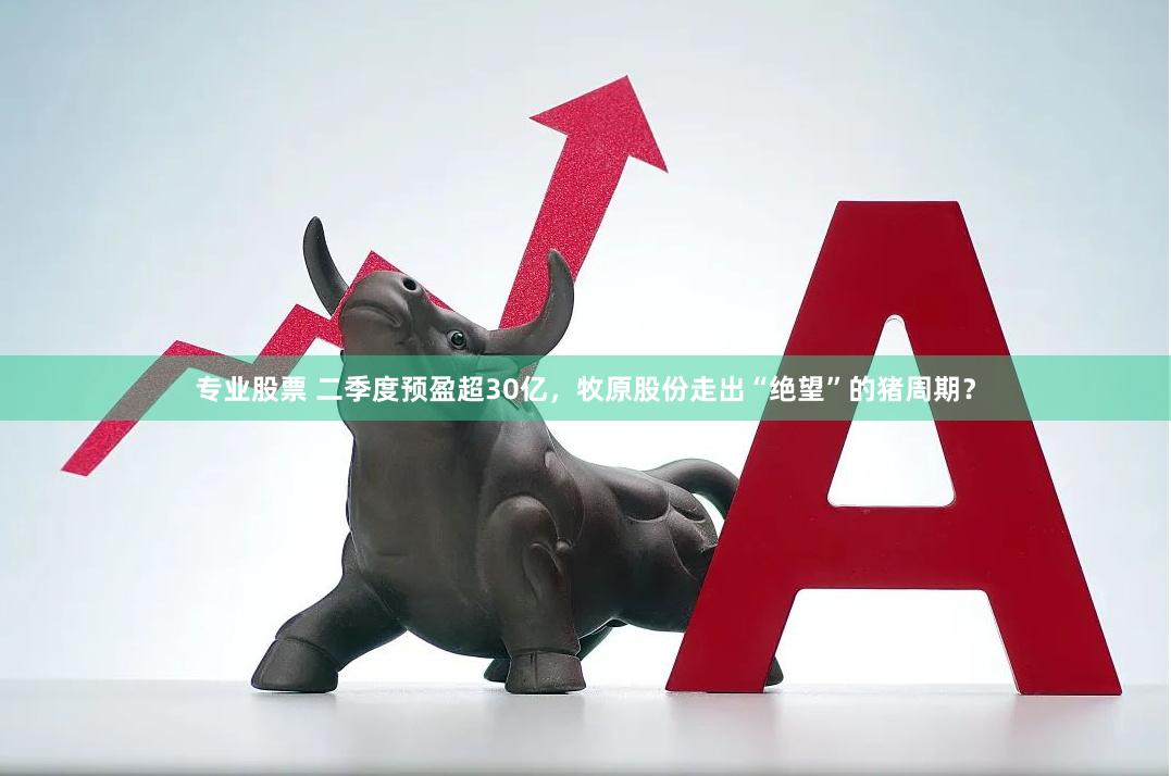 专业股票 二季度预盈超30亿，牧原股份走出“绝望”的猪周期？