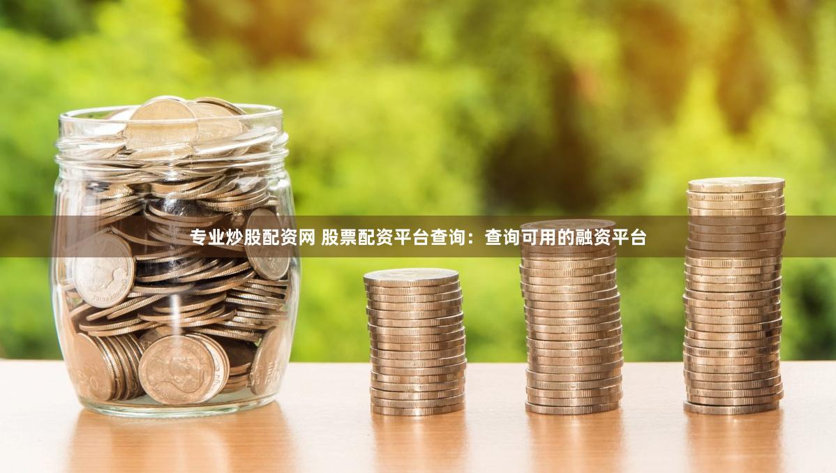 专业炒股配资网 股票配资平台查询：查询可用的融资平台